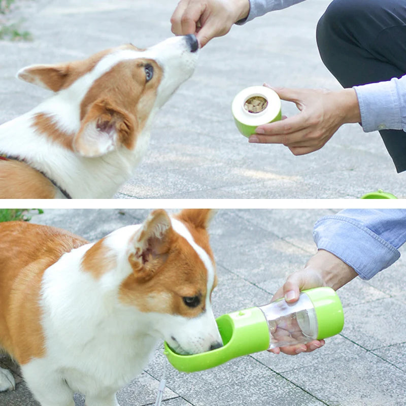 Portable Pet Drinking And Feeder Bowl