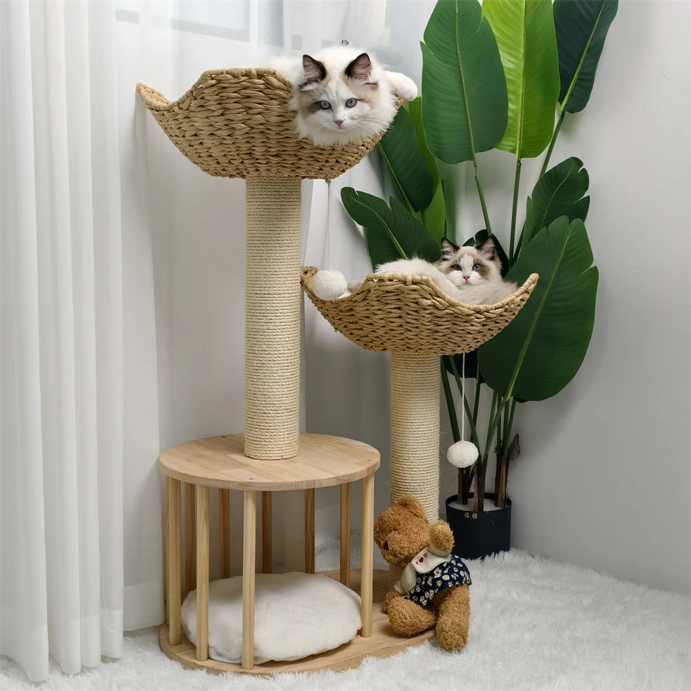 3-Tier Cat Tree Scratching Posts