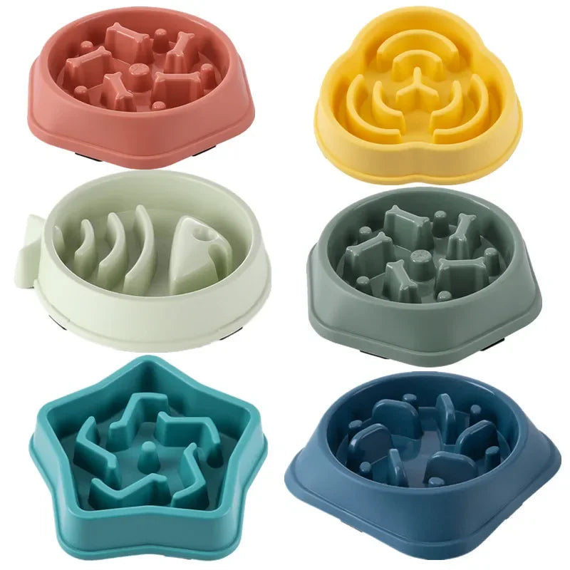 Pet Slow Food Bowl Anti-choking And Non-slip