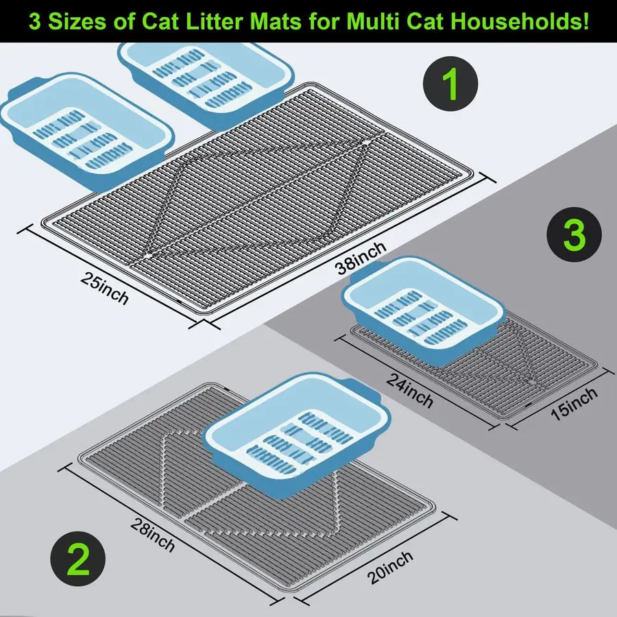 XXL Cat Litter Mat Waterproof