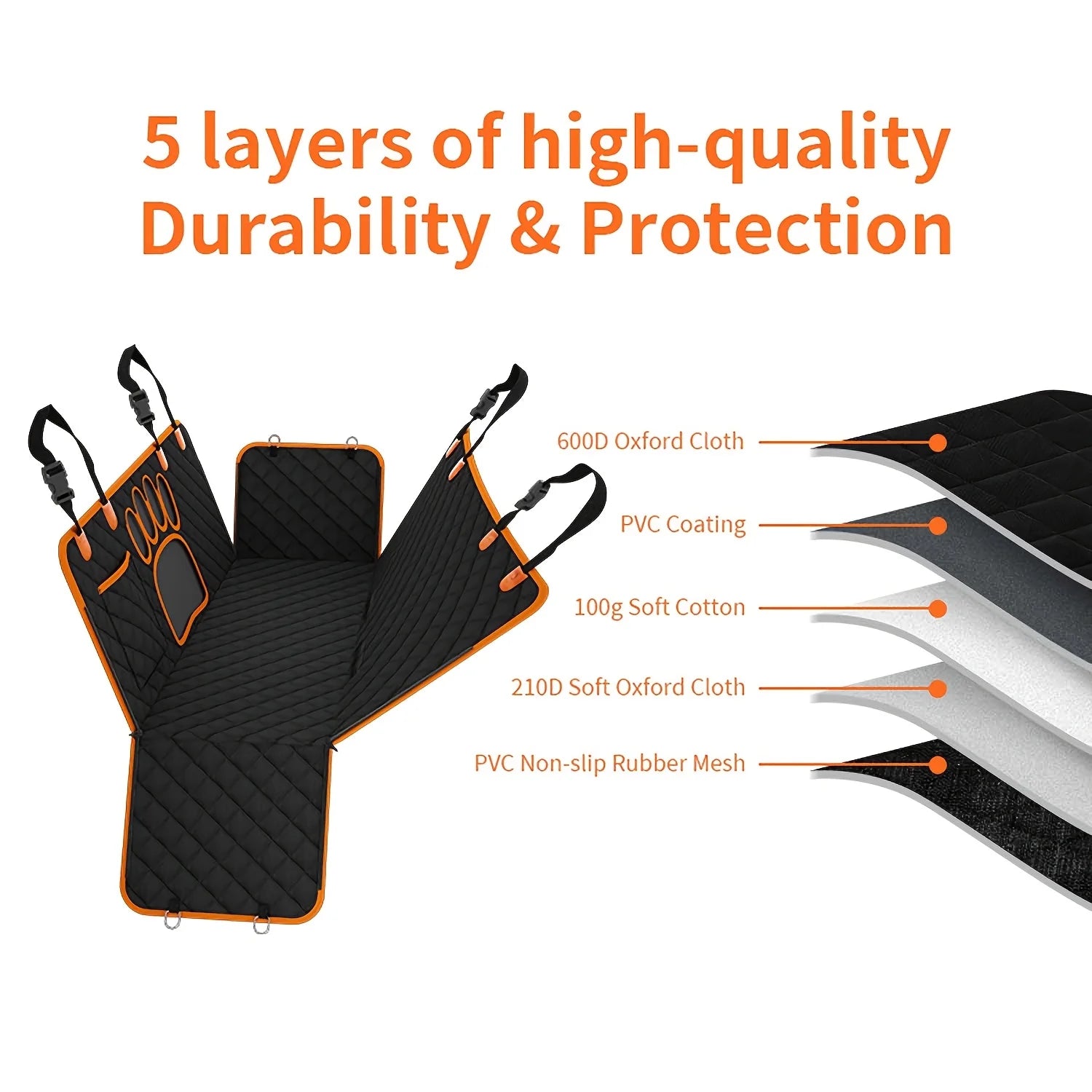 Hammock Heavy Duty Scratch Resistant Anti Slip Seat Cover