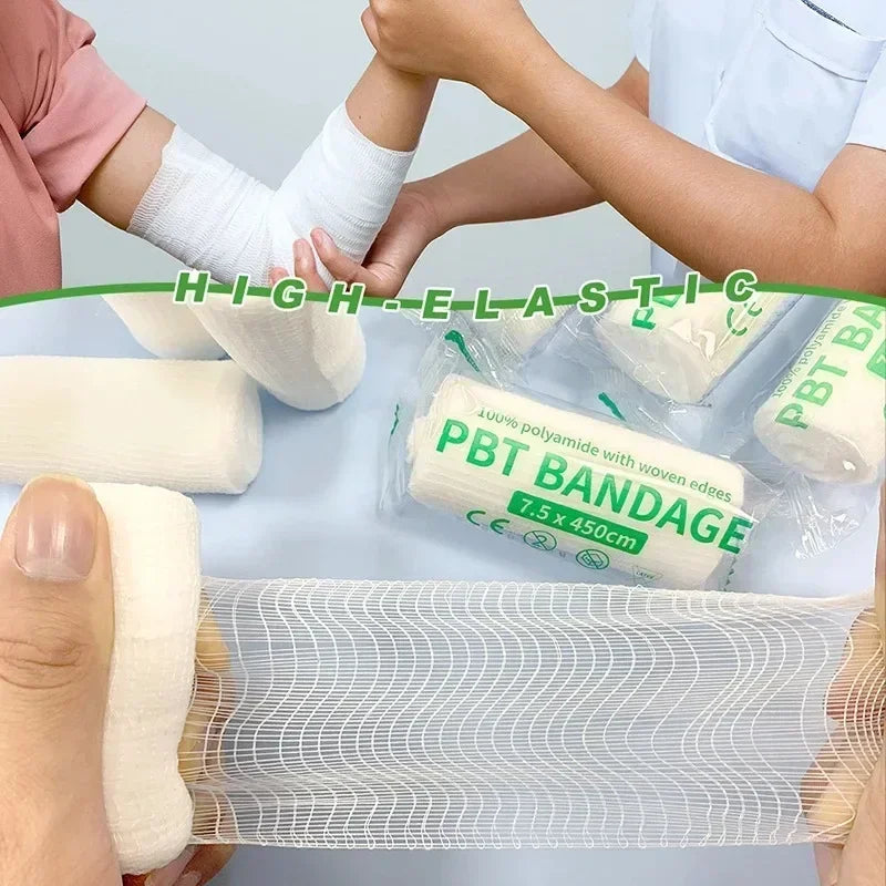 10pcs Cotton Core Elastic Bandages