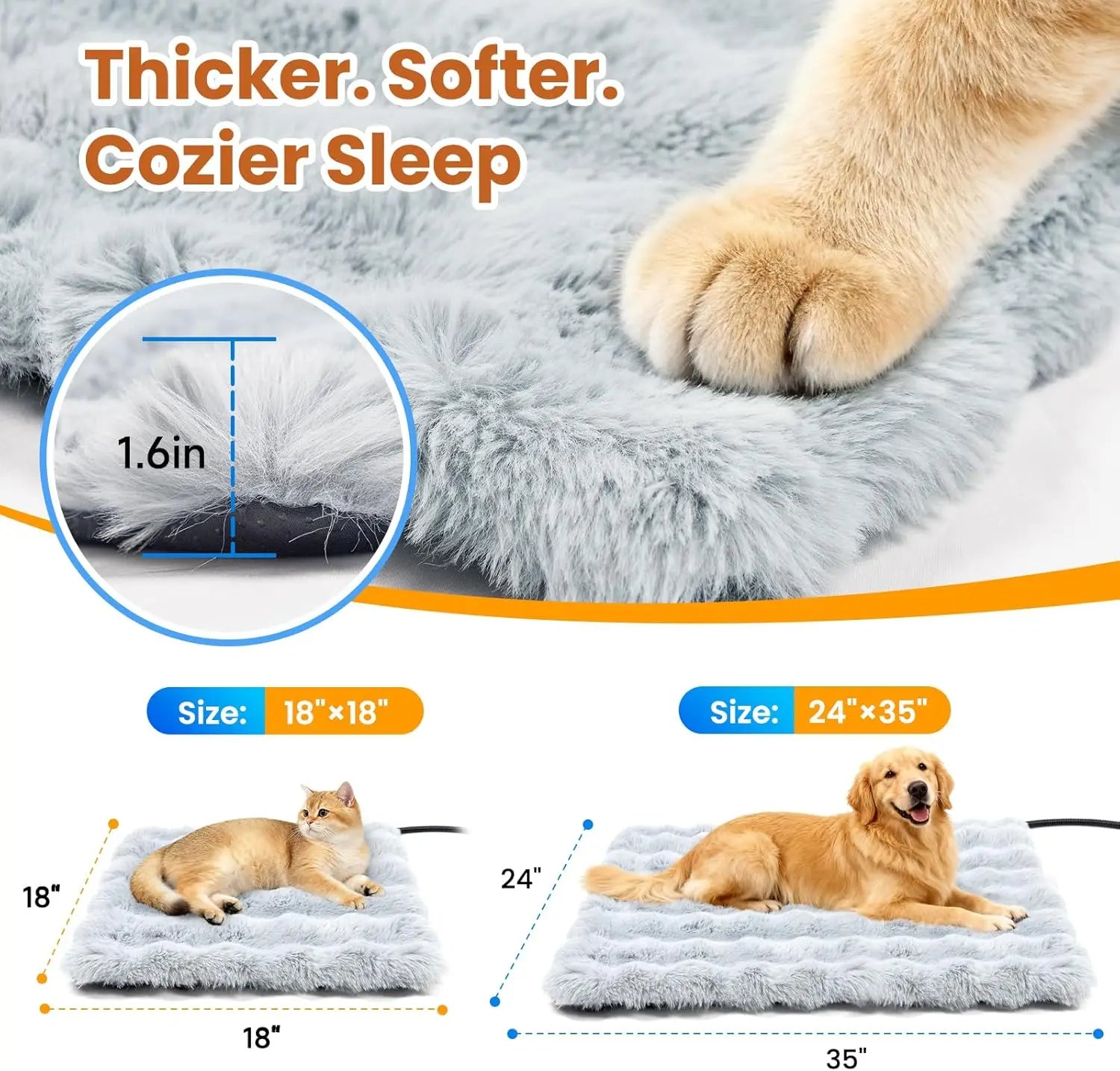 Smart Thermostat Dog Heating Pad