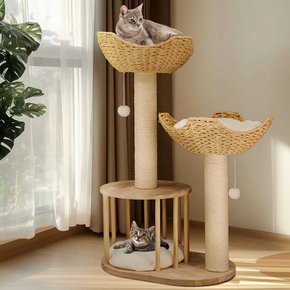 3-Tier Cat Tree Scratching Posts
