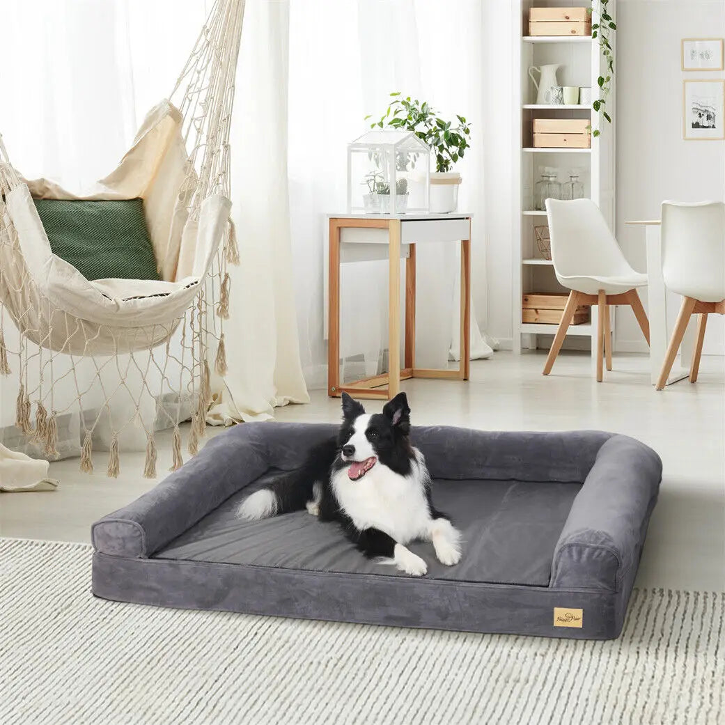 Orthopedic Pet Bed With Removable Washable Cover