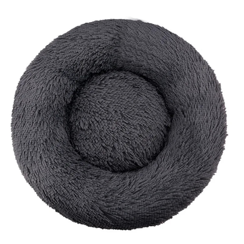Round Winter Warm Bed Plush And Washable