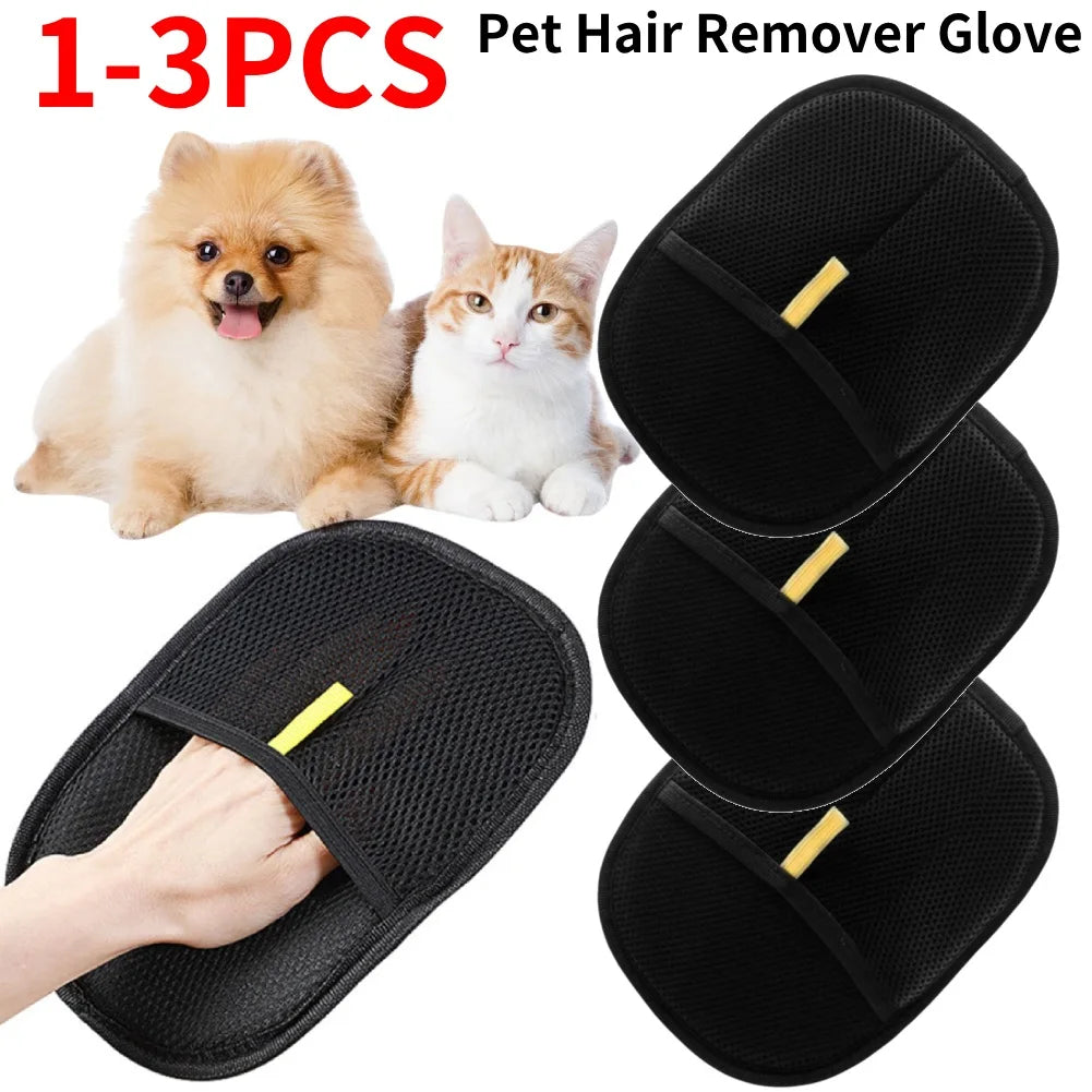 Hair Remover Grooming Gloves