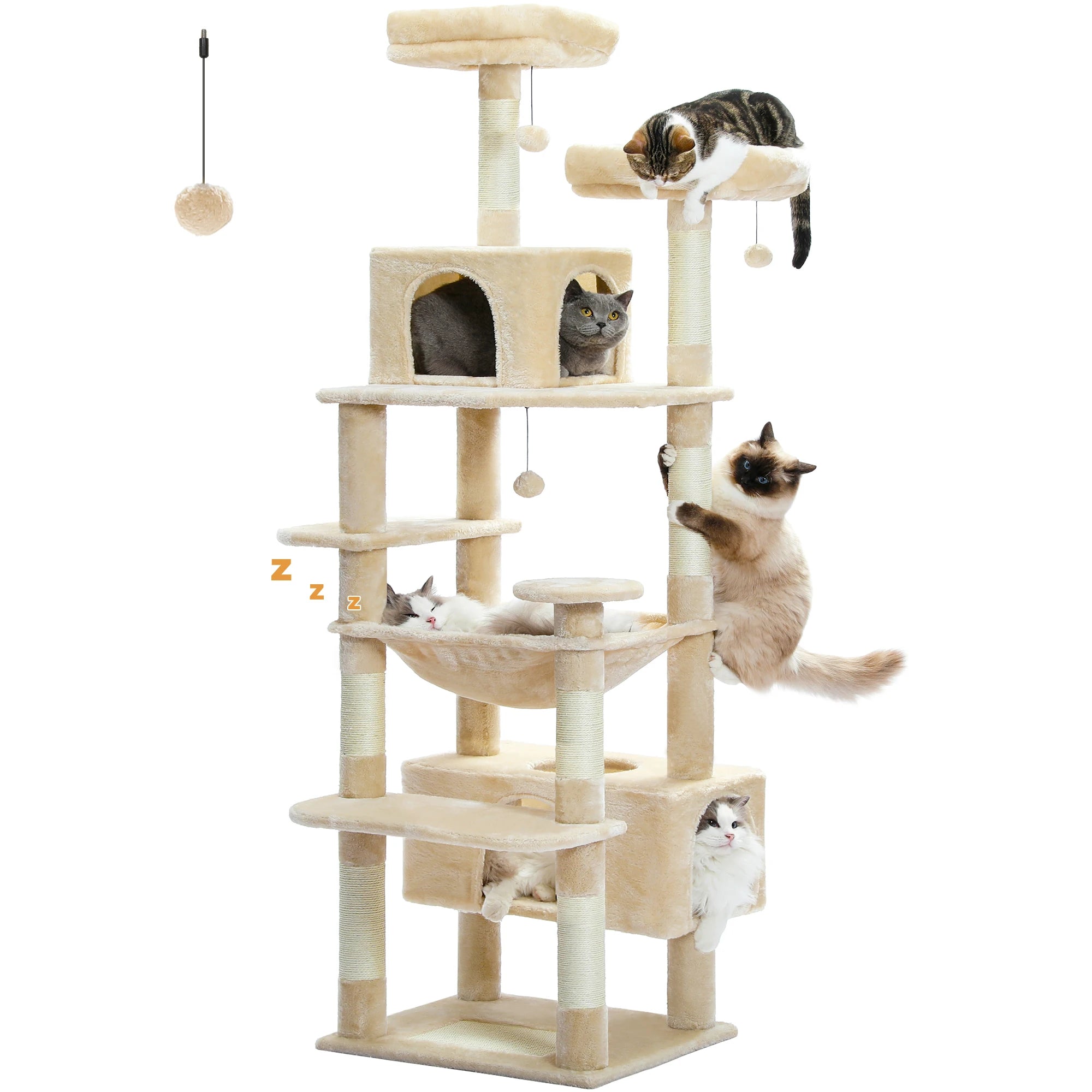 Multi-Level Cat Scratching Posts