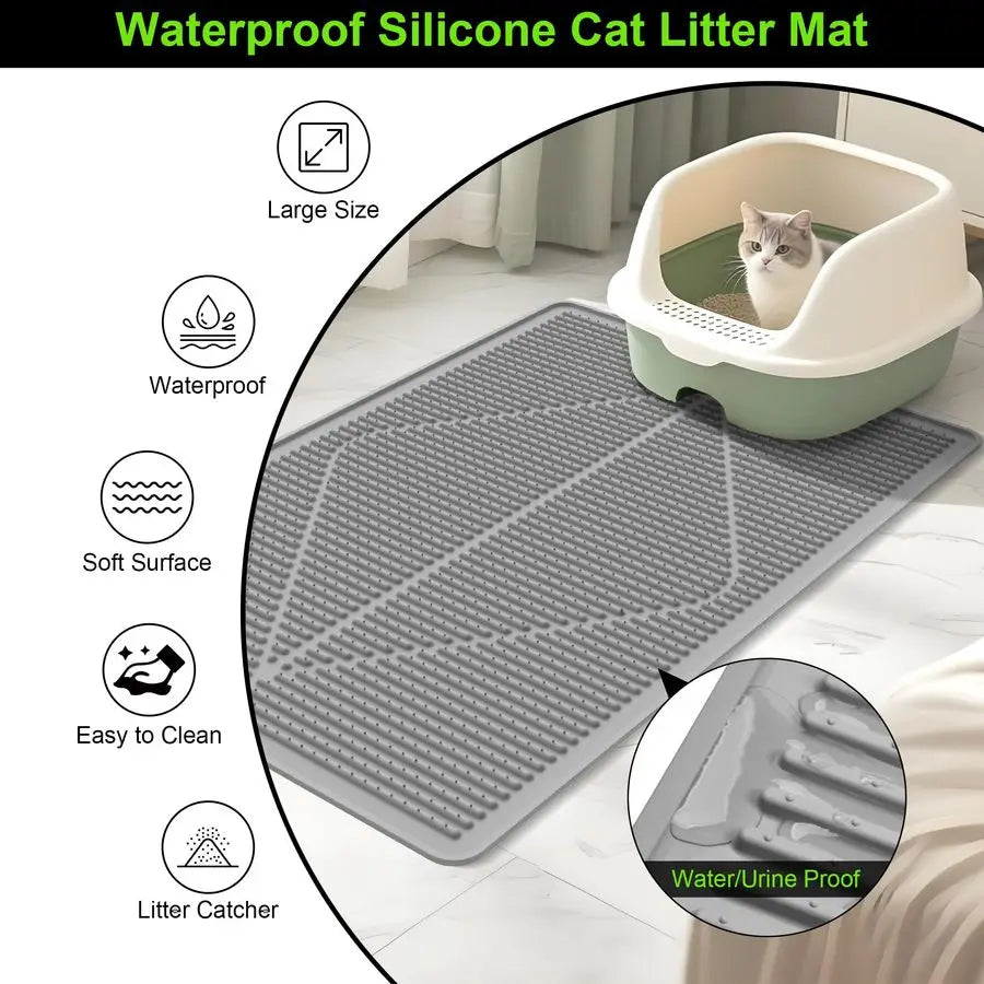 XXL Cat Litter Mat Waterproof