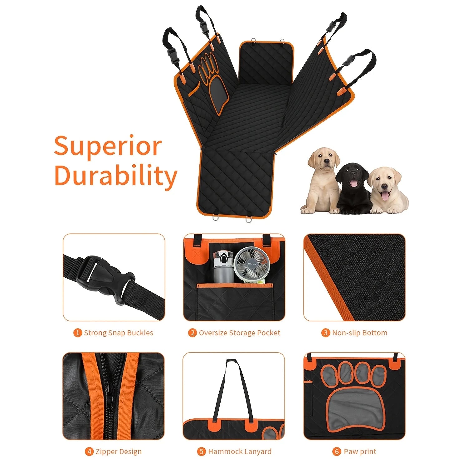 Hammock Heavy Duty Scratch Resistant Anti Slip Seat Cover