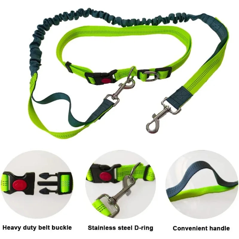 Hand Free Dog Leash Adjustable