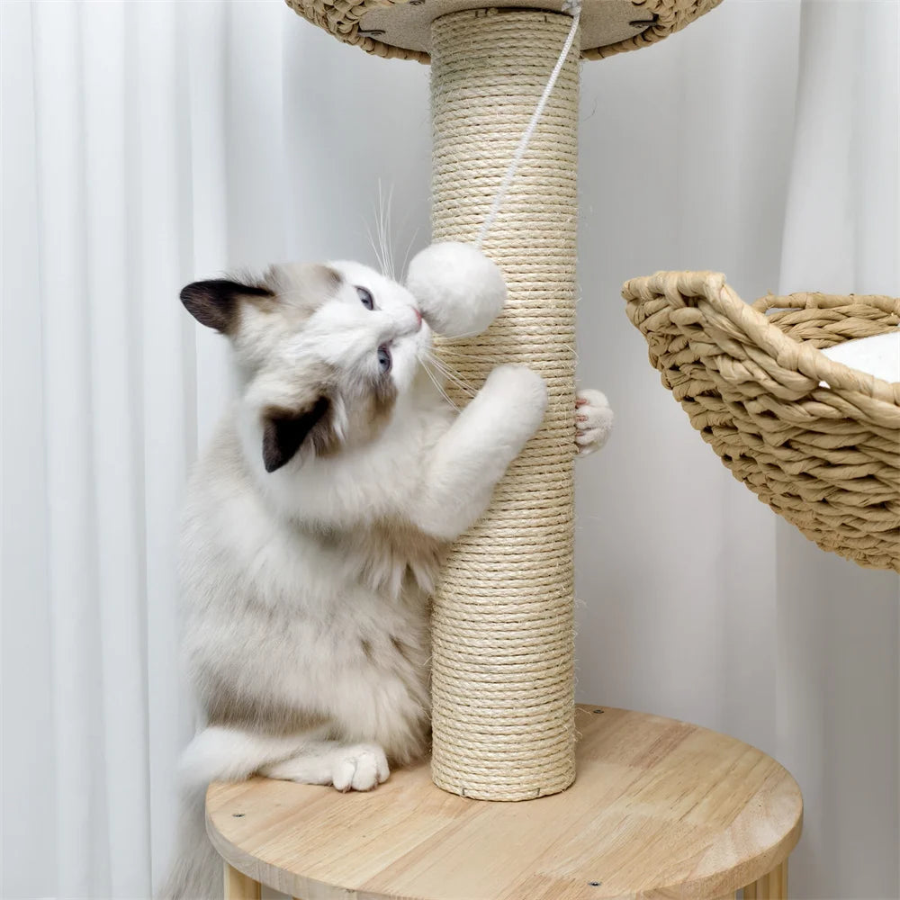 3-Tier Cat Tree Scratching Posts
