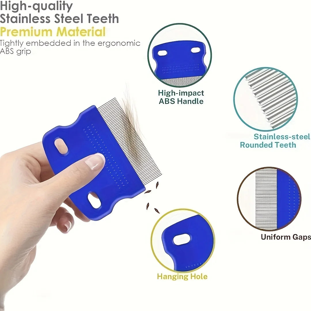 Stainless Steel Grooming Comb