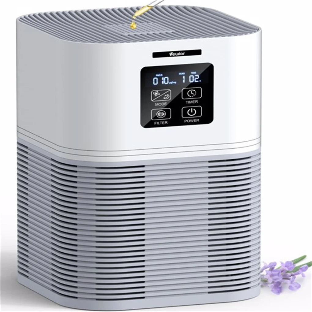 2 in 1 Air Purifier With H13 Filters For Home Allergies, Pets Odor, Aromatherapy diffuser