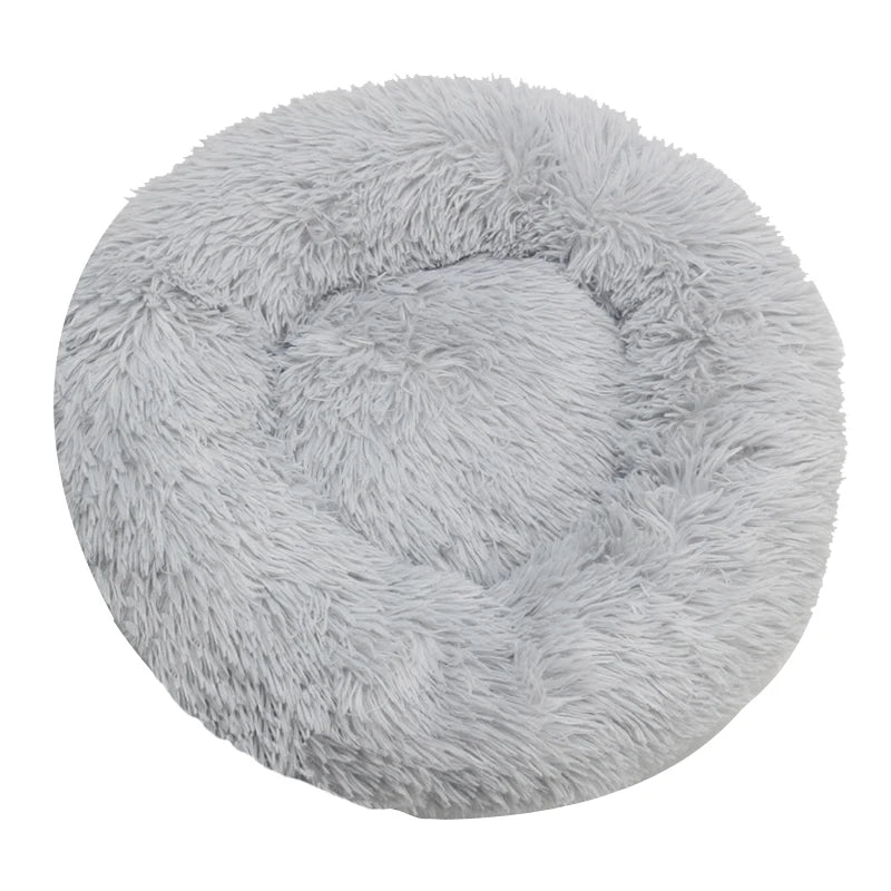Round Winter Warm Bed Plush And Washable